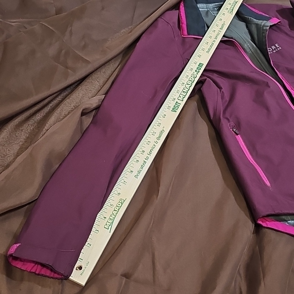 Gore Bike Wear GORE-TEX Women's Cycling Rain Jacket Waterproof Plum XS - Picture 9 of 13